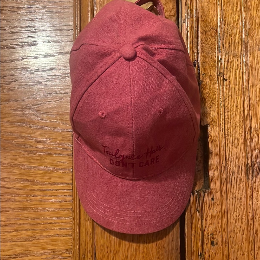 Pink Embroidered Baseball Cap - Picture 4 of 4